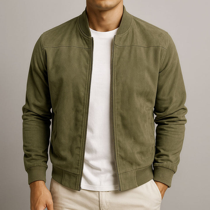 Elegante Wildlederjacke