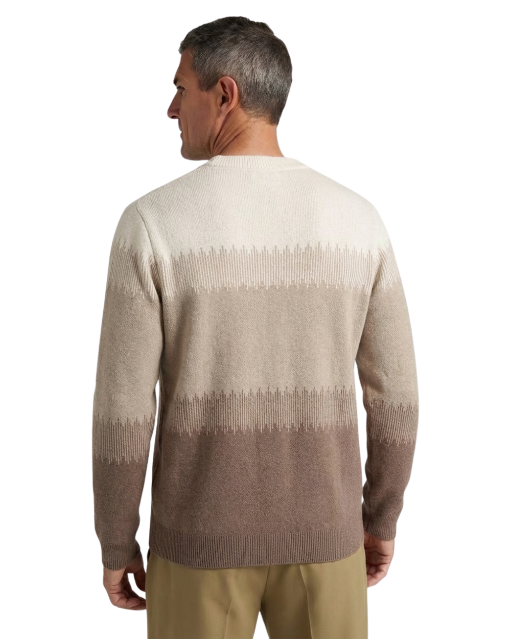 Merinowolle Herrenpullover