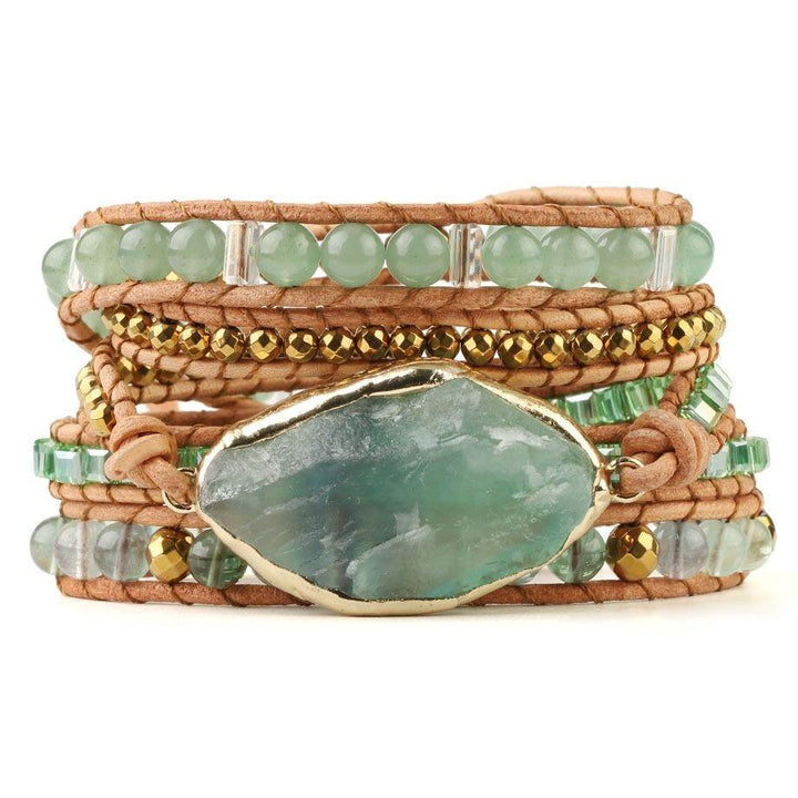 Fluorite Optimism Bracelet - Fluorite