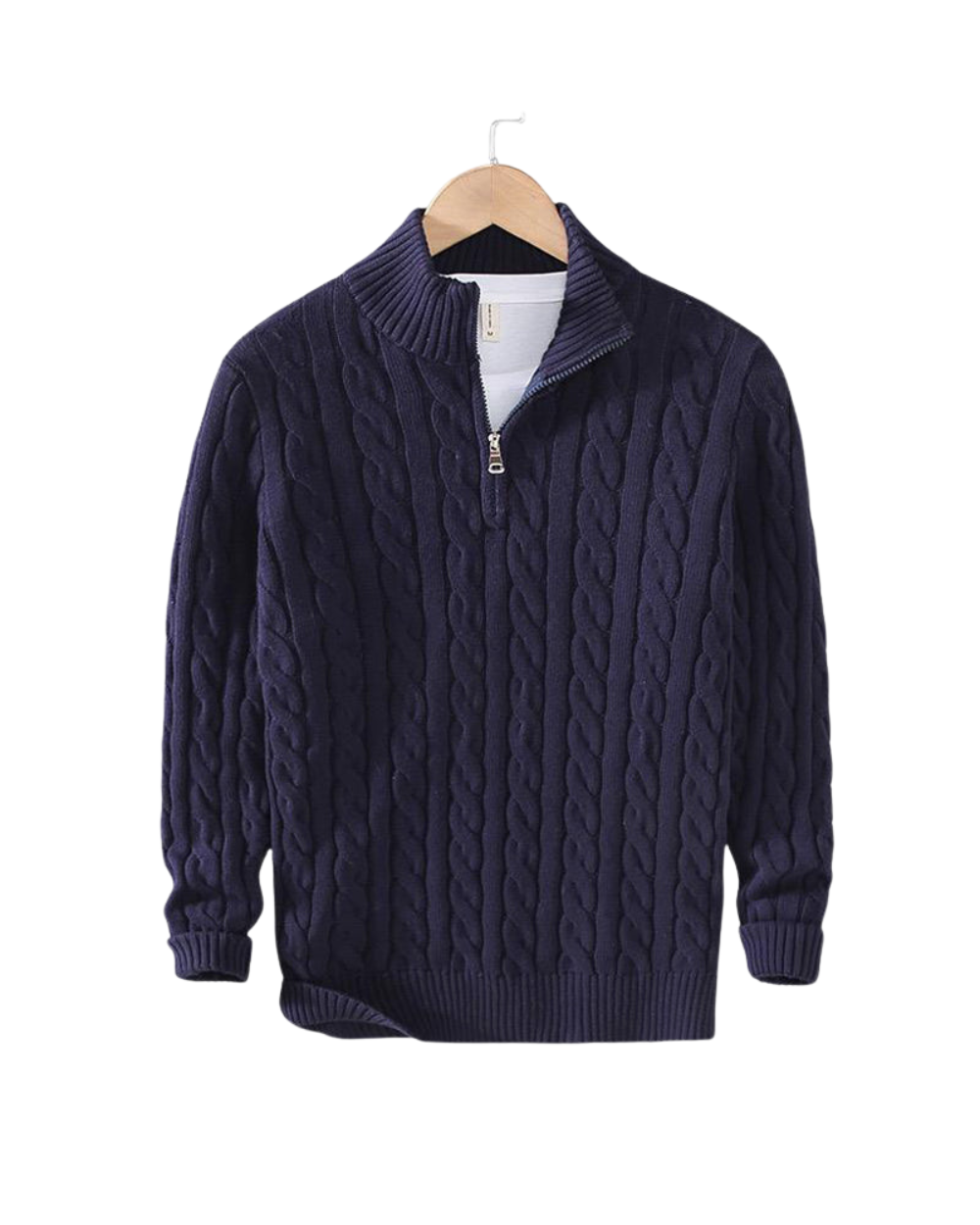 Givalli Pullover mit Reißverschluss