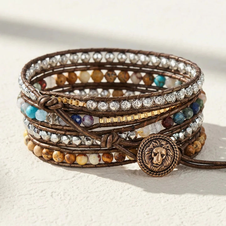 Vegan Jasper Protection Bracelet - Jasper