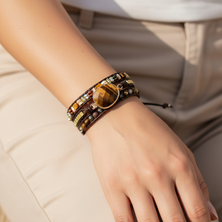 Eye of the Tiger Bracelet - Tiger's Eye