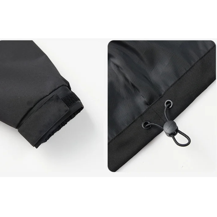 Elegante Tech Shell-Jacke