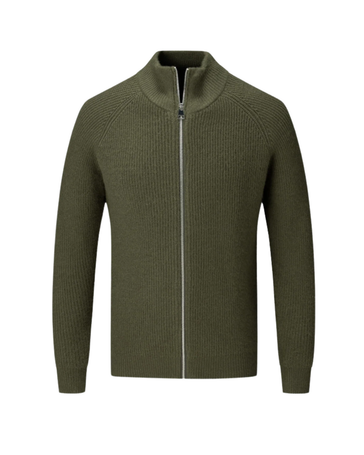 Four Seasons Merino Wollweste mit Reißverschluss