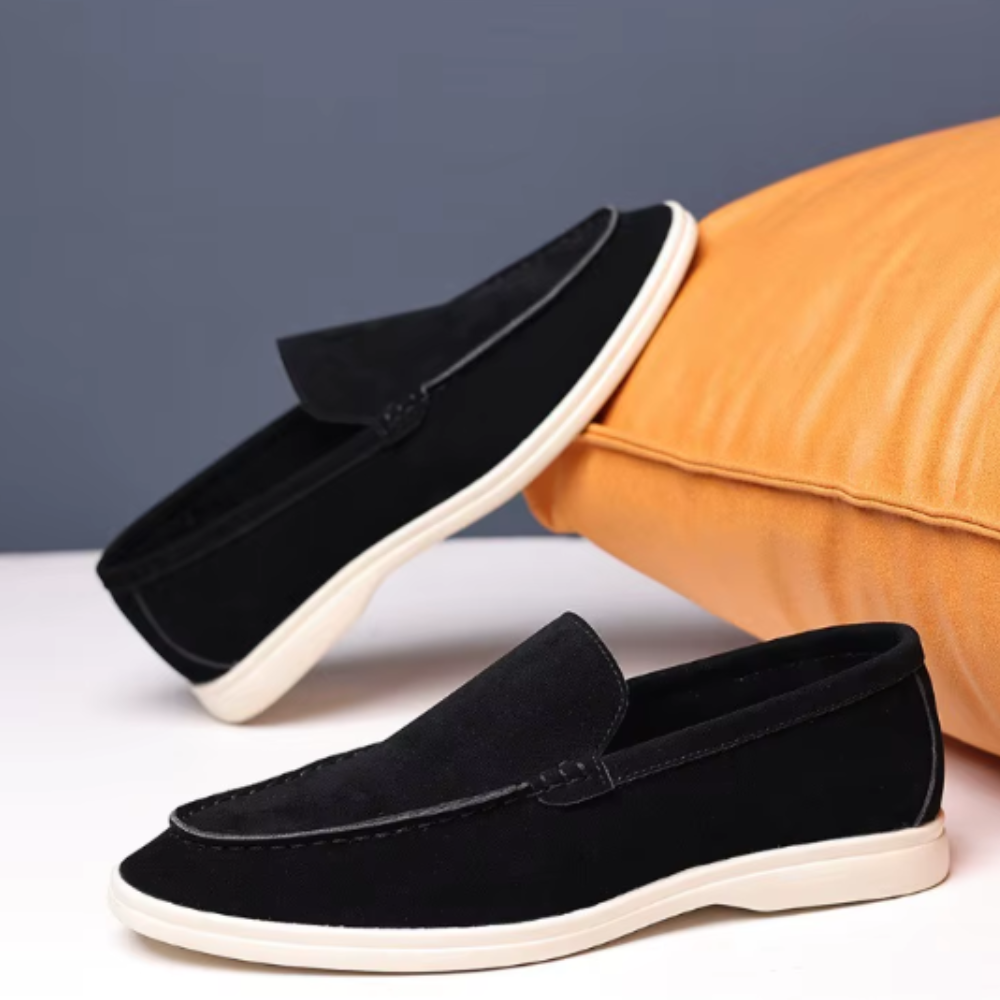 Klassische Wildleder Slipper