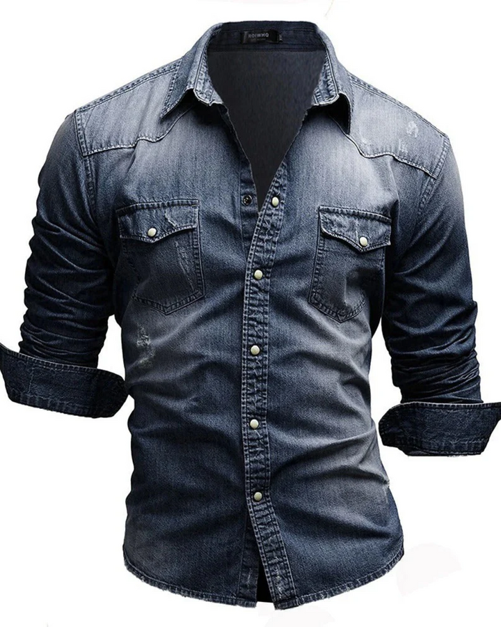 Denim-Hemd