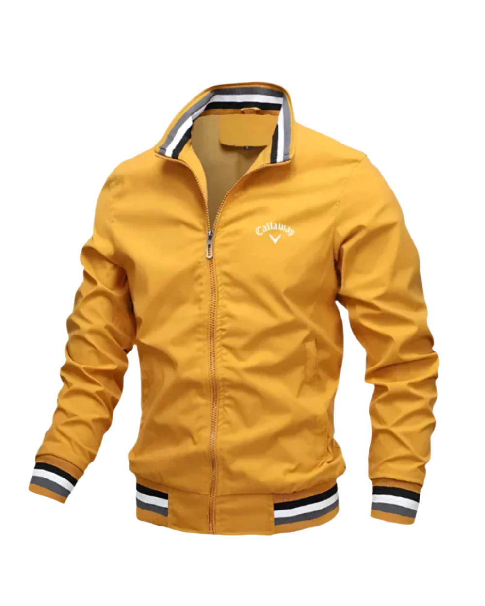 Lässige Jacke mit Reißverschluss