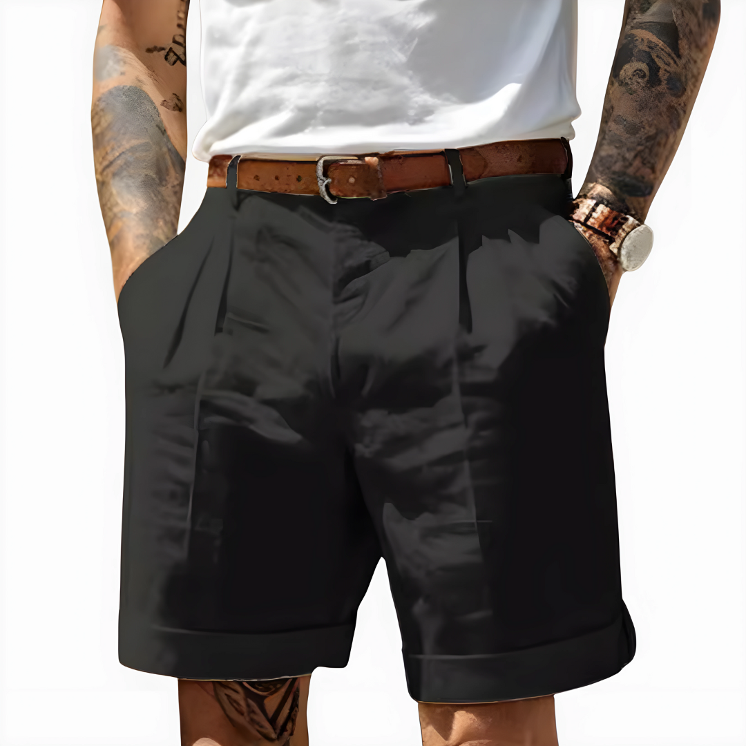 Lässige Baumwollkurze Hose