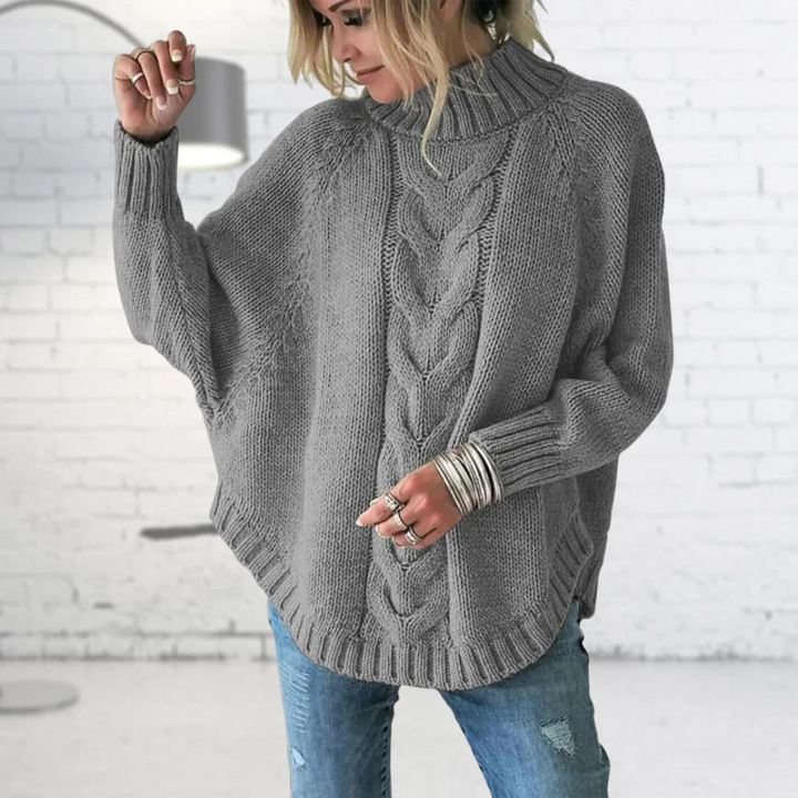 Elysian | Strickpullover mit Zopfmuster