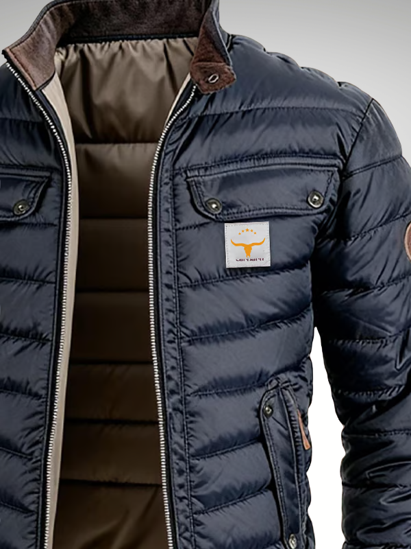 Elegante gepolsterte Jacke für die Stadt