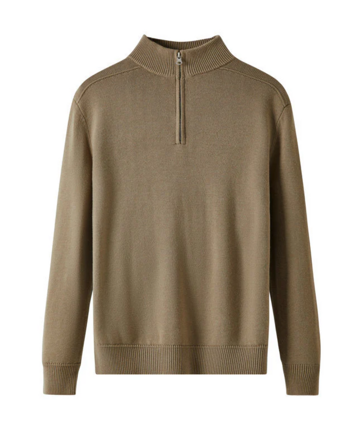 Capri Merino Woll Zip Pullover