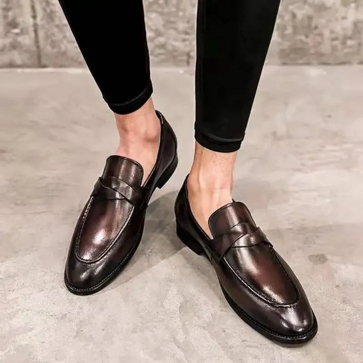 Schicke Leder Loafers