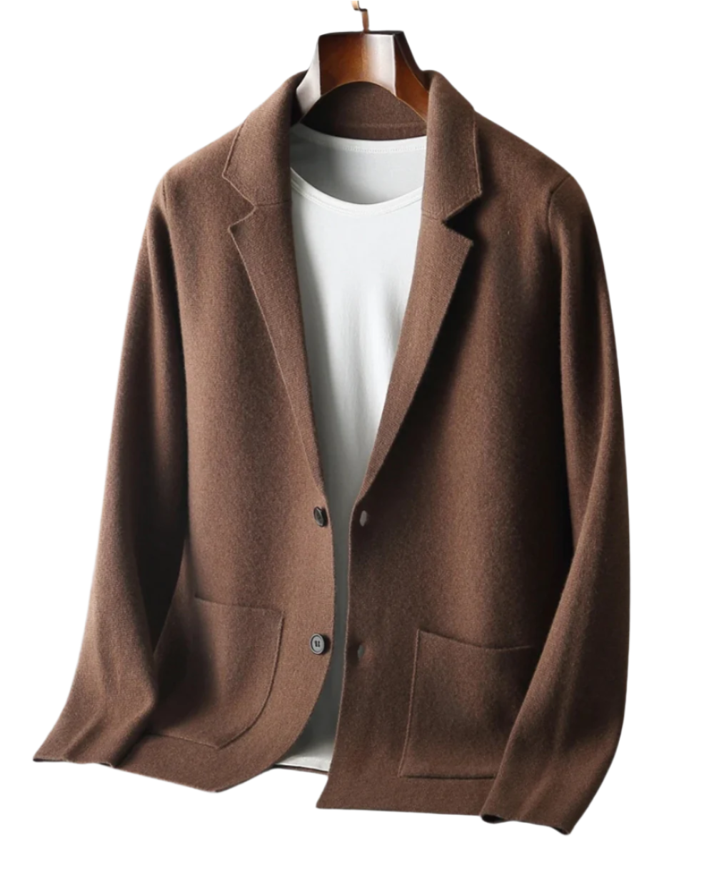 Bacchus Kaschmir Weste mit Knöpfen