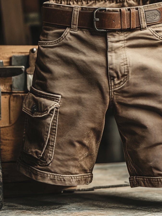 Casual Kurze Arbeitsbroek