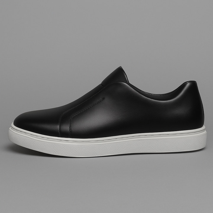 Elegante Leder Slip-On Schuhe