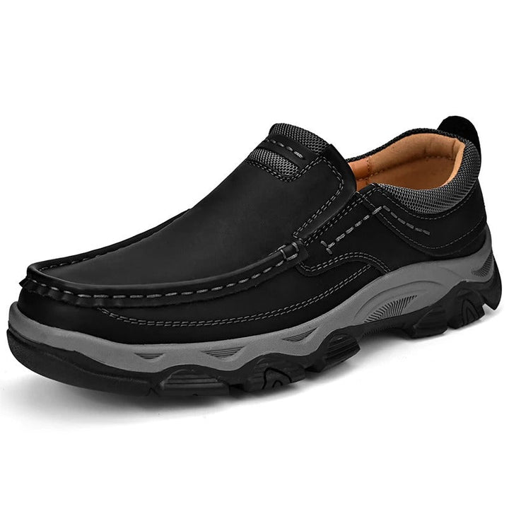 Elegante Leder Slip-On Schuhe
