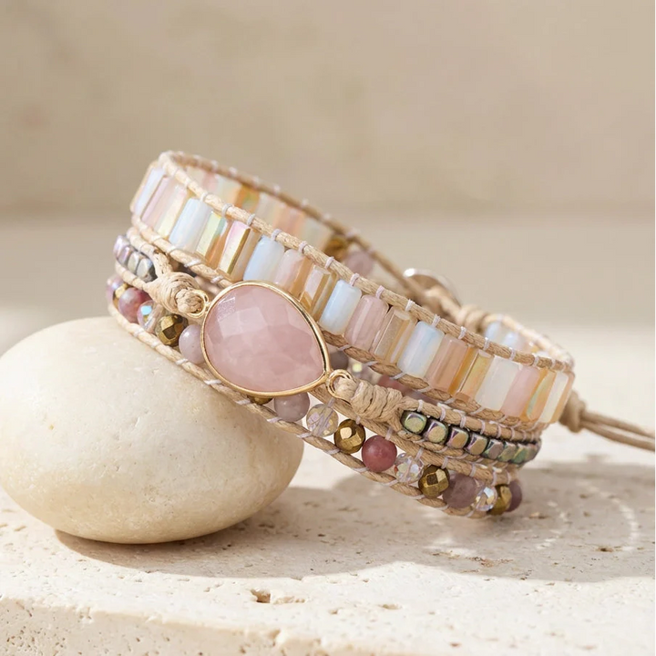 Inner Love Rose Quartz Bracelet - Rose Quartz