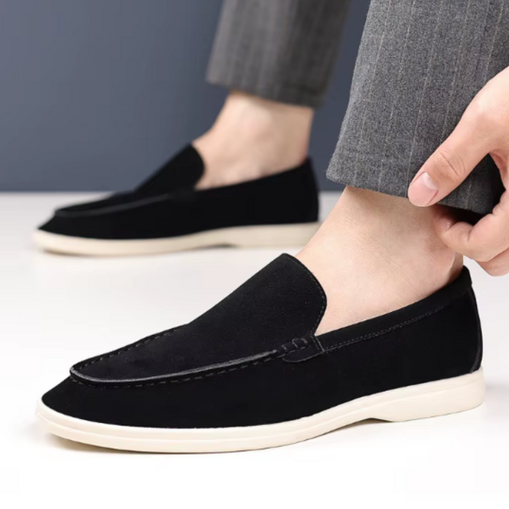 Klassische Wildleder Slipper