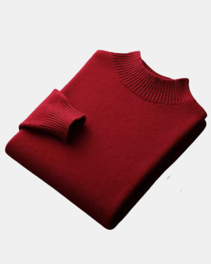 Mercurius Halber Pullover Aus Wolle