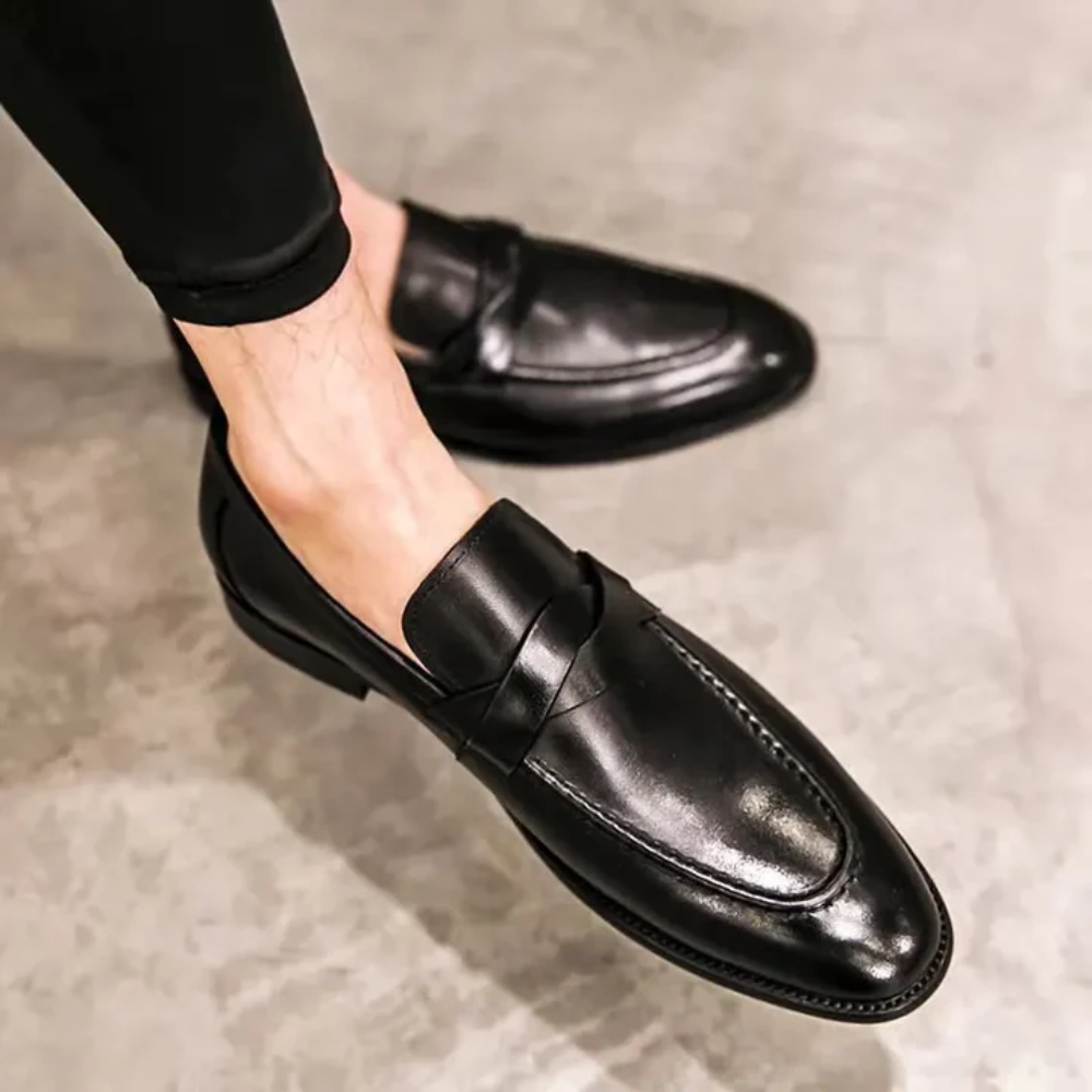 Schicke Leder Loafers