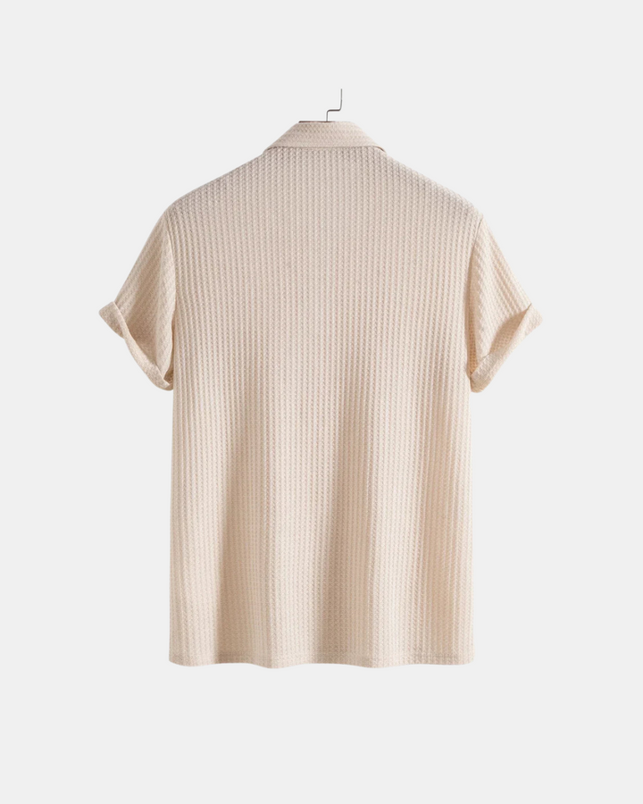 Old Money Shirt mit kurzen Ärmeln