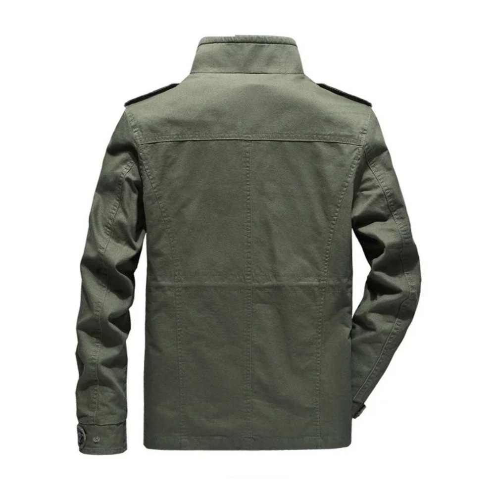 Elegante Baumwoll Cargo Jacke