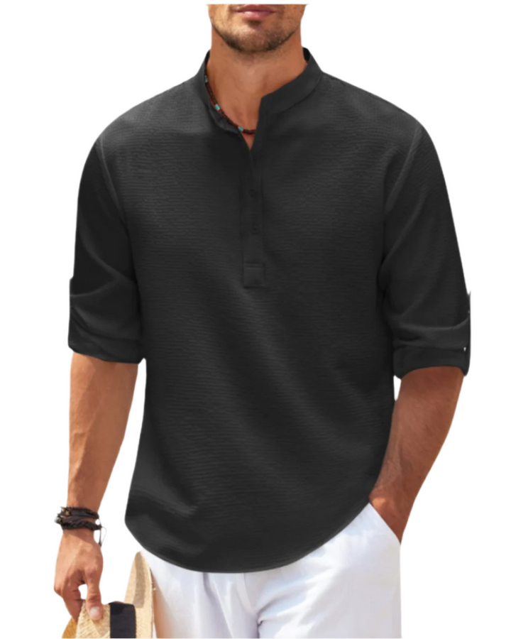 Poloshirt mit langen Ärmeln