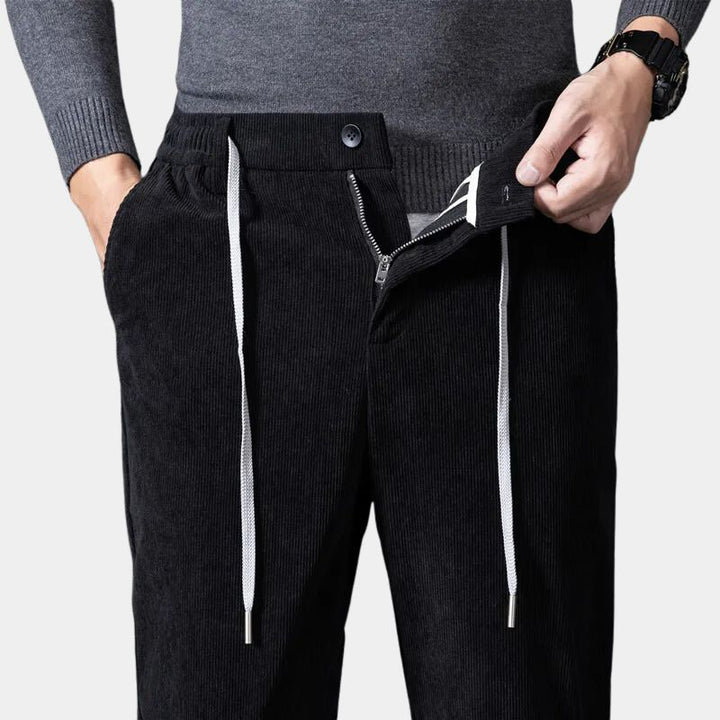 Elegante Corduroy-Hose