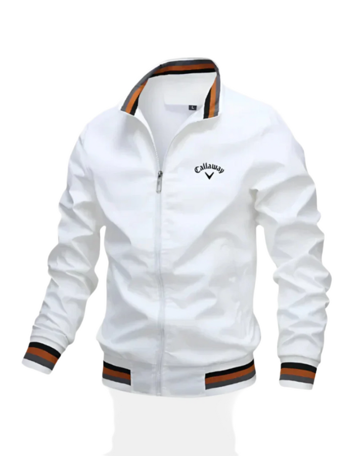 Lässige Jacke mit Reißverschluss