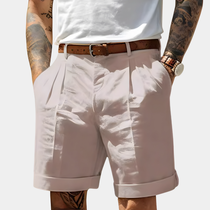Lässige Baumwollkurze Hose