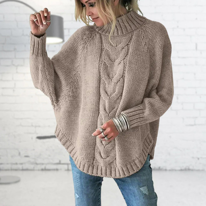 Elysian | Strickpullover mit Zopfmuster