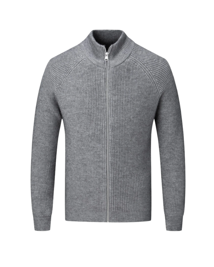 Four Seasons Merino Wollweste mit Reißverschluss