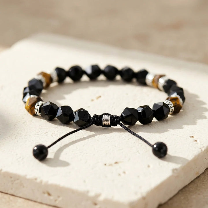 Tiger's Eye Onyx Power Bracelet - Tiger's Eye