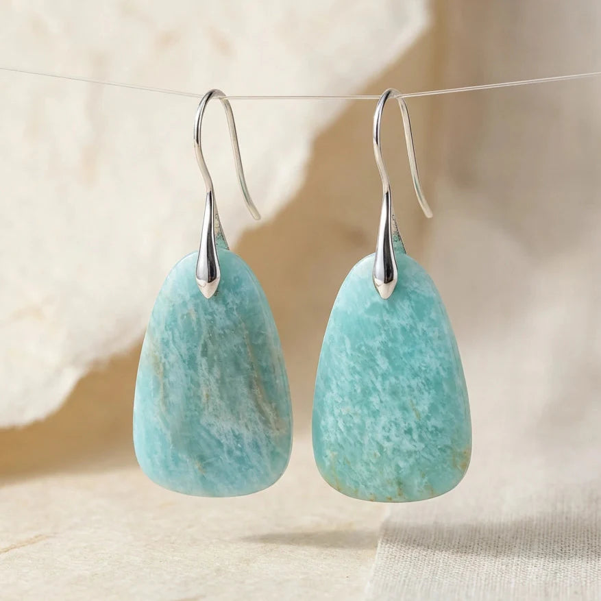 Harmony of Amazonite Earrings - Amazonite 
