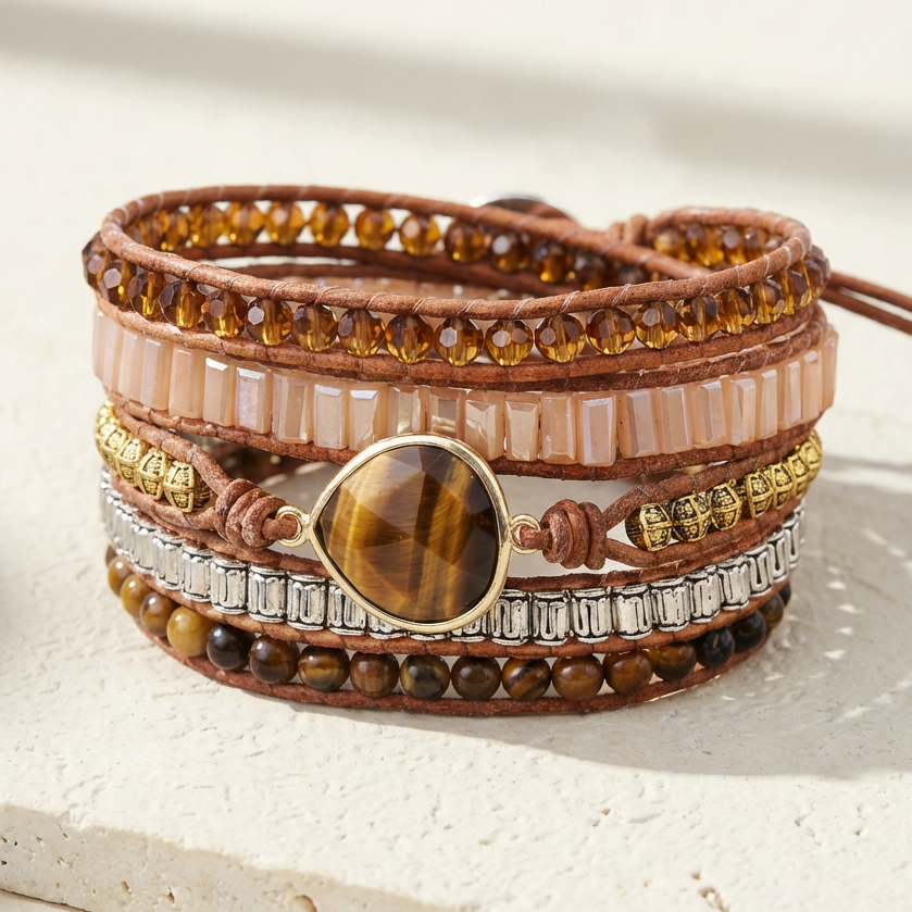 Courage Tiger's Eye Bracelet - Tiger's Eye
