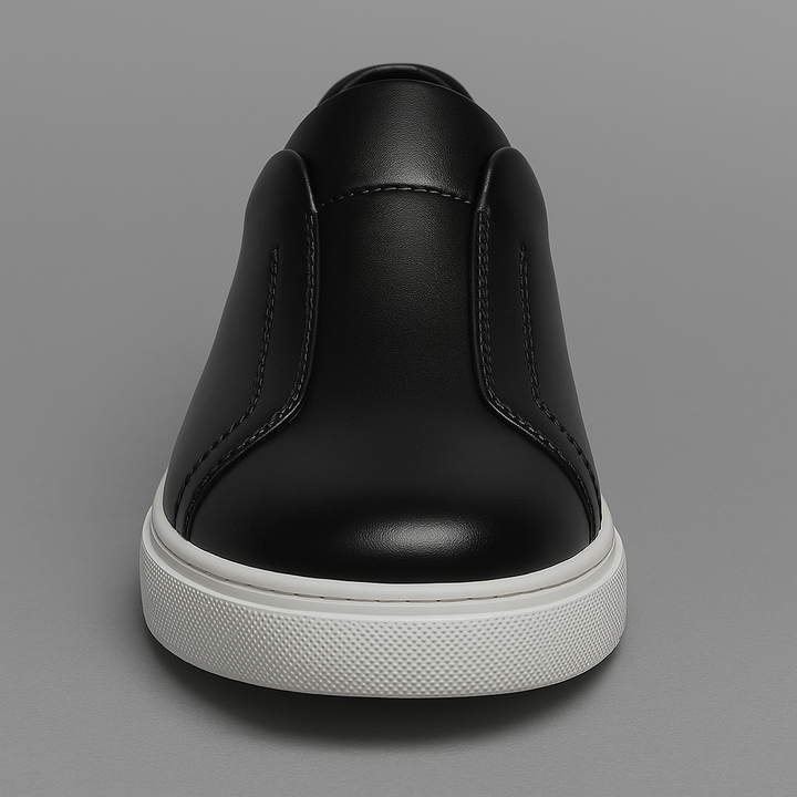 Elegante Leder Slip-On Schuhe