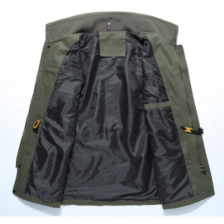 Elegante Baumwoll Cargo Jacke