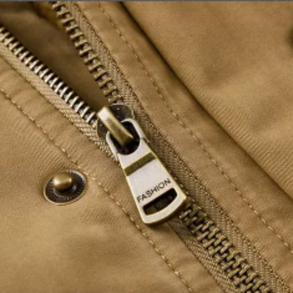 Elegante gewatteerte Bomberjacke