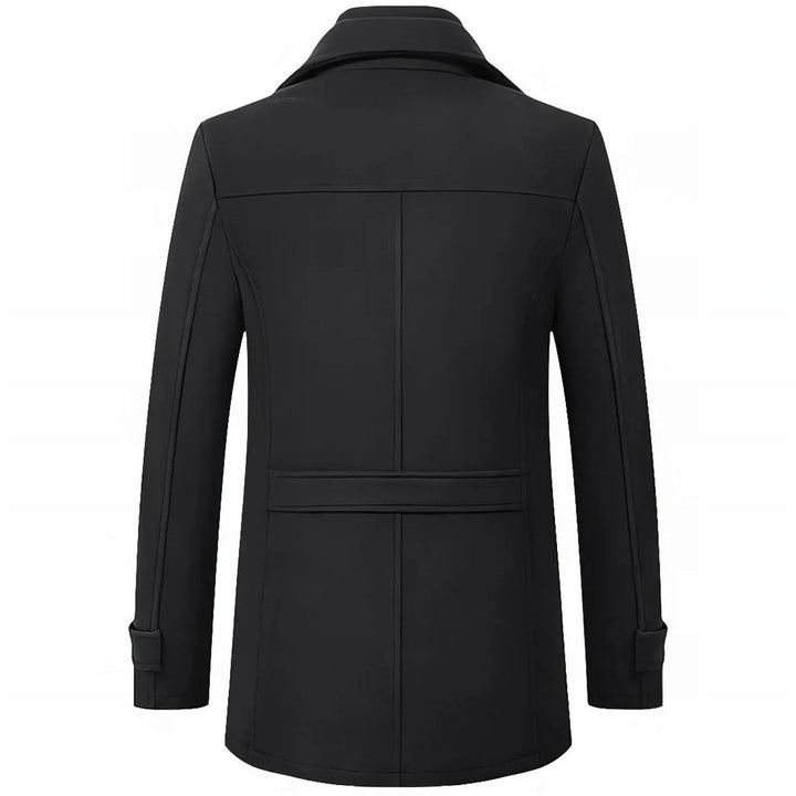 Eleganter Wollmantel