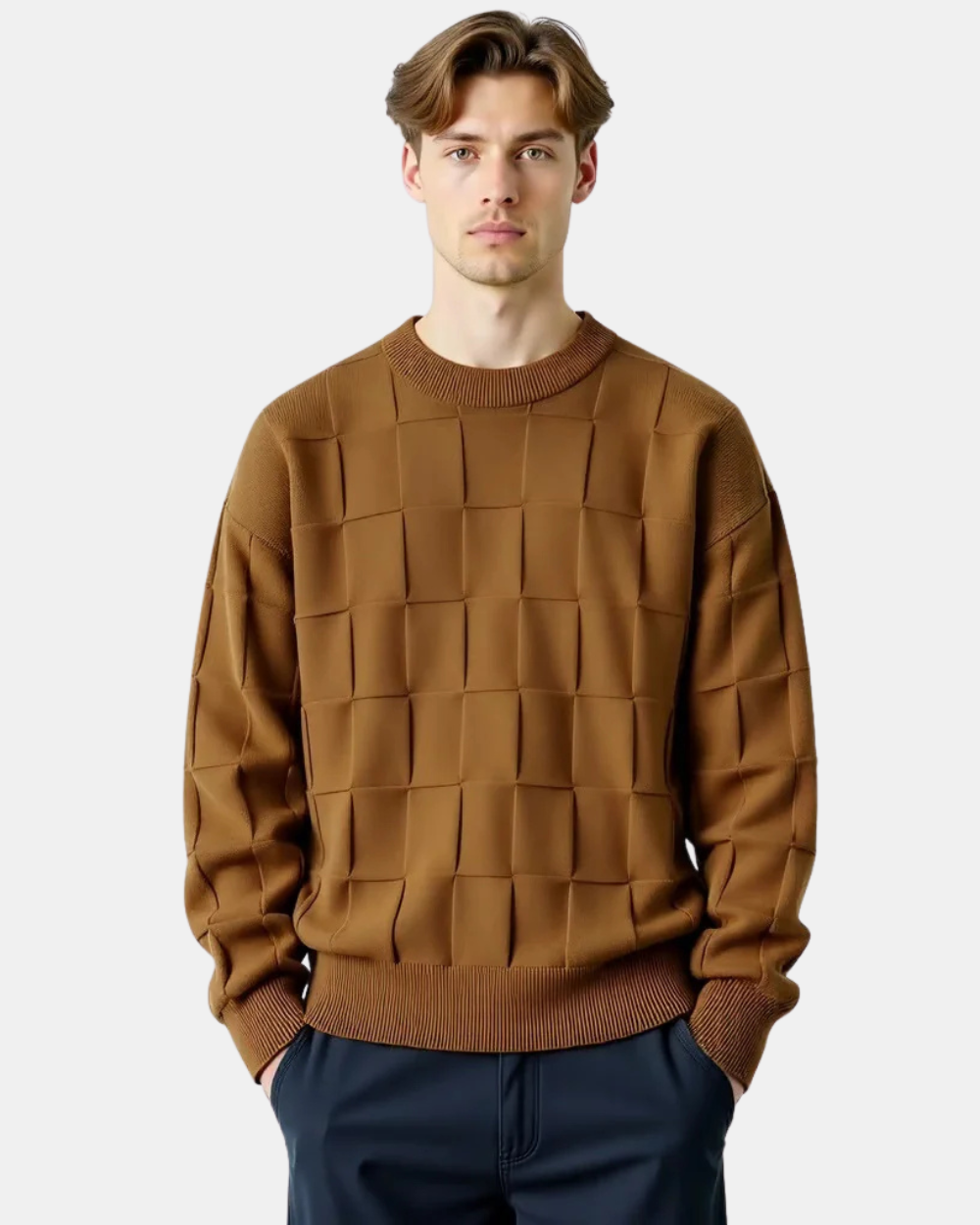 Premium gestrickter Pullover