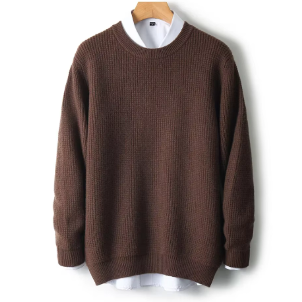 Eleganter Cashmere Strickpullover