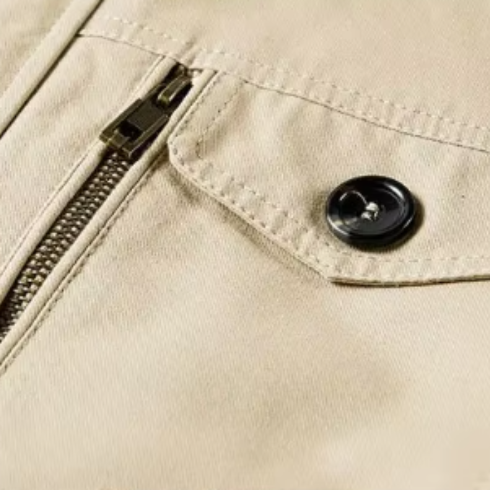 Elegante Jacke mit mehreren Taschen