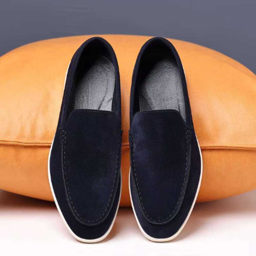 Klassische Wildleder Slipper
