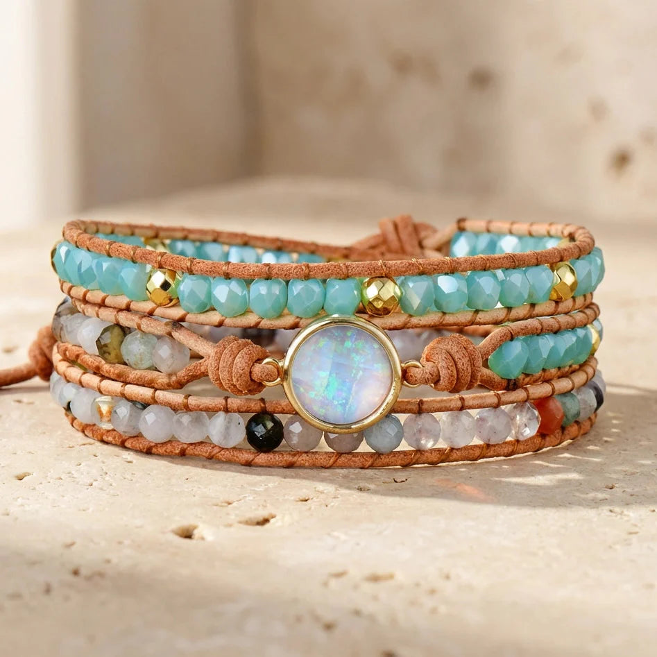 Vibrant Opal Bracelet - Opal