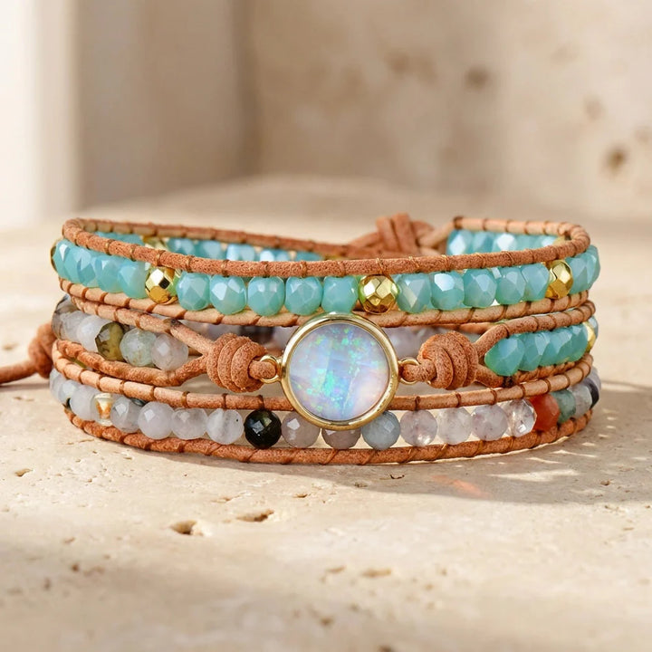 Vibrant Opal Bracelet - Opal