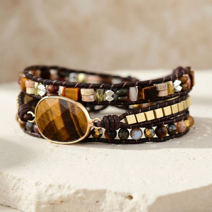 Eye of the Tiger Bracelet - Tiger's Eye