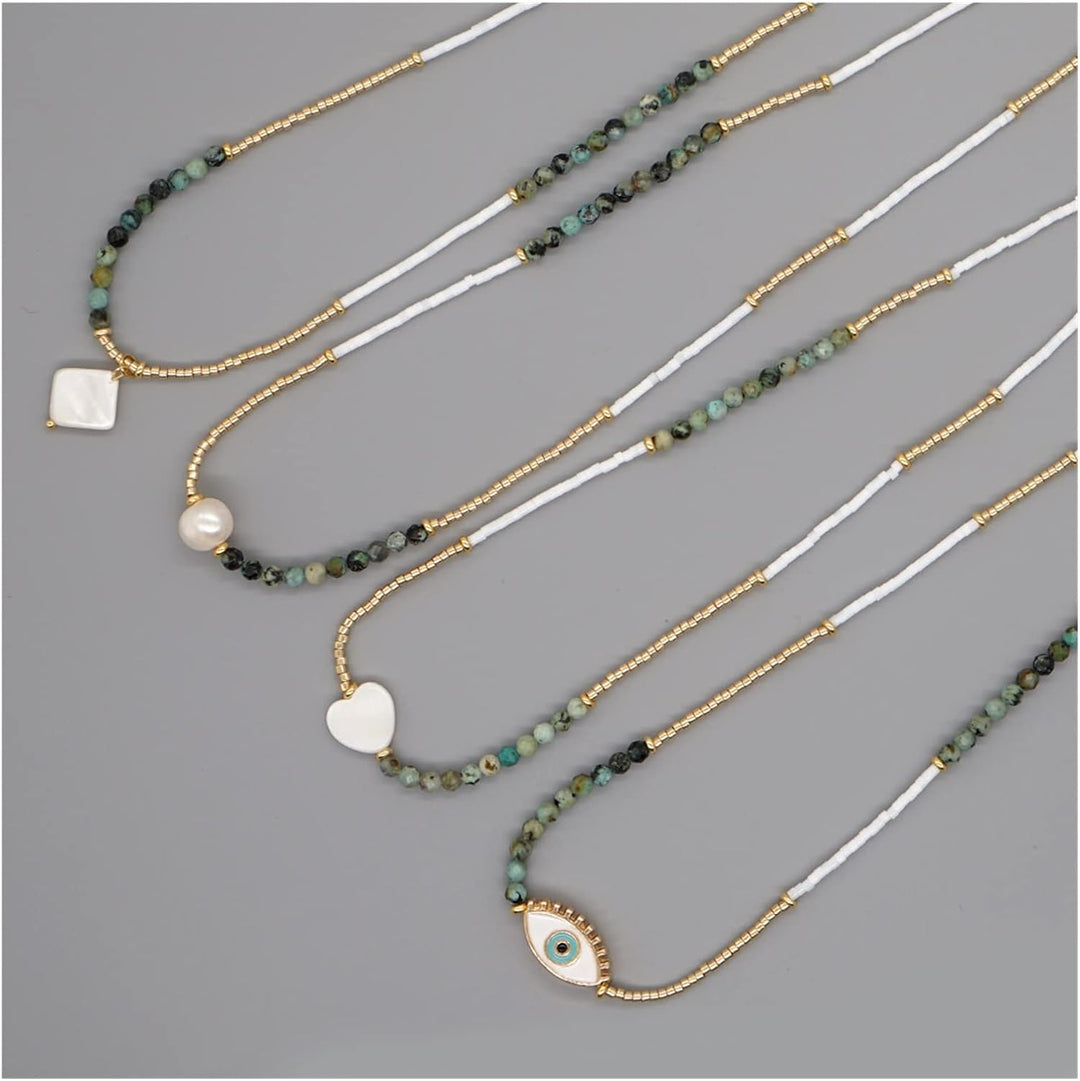 Evolution Necklaces - Turquoise