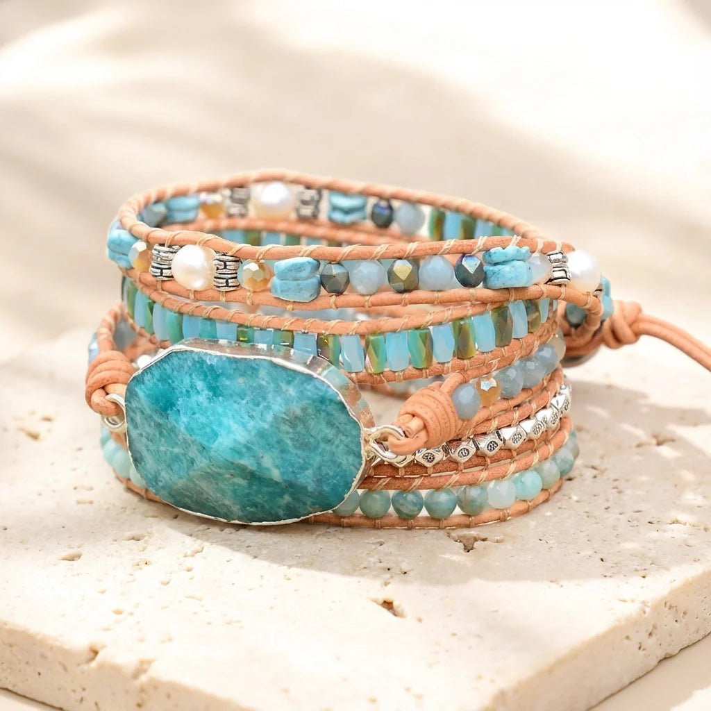 Harmony of Amazonite Bracelet - Amazonite 