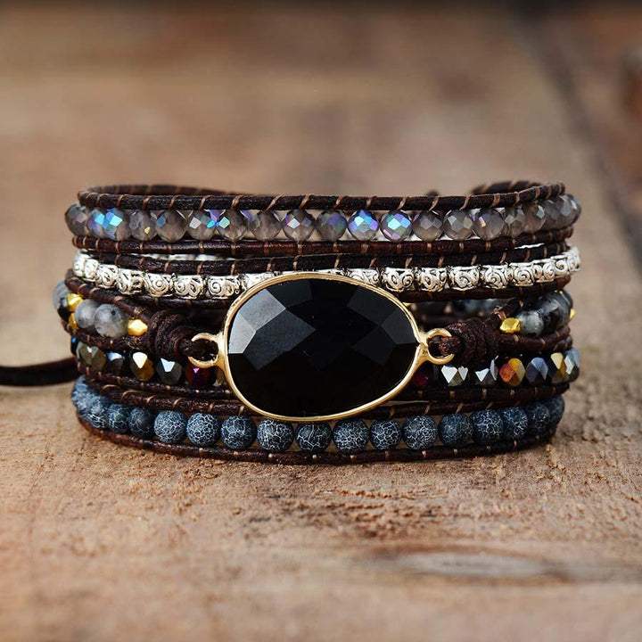 Black Beauty Onyx Bracelet - Onyx