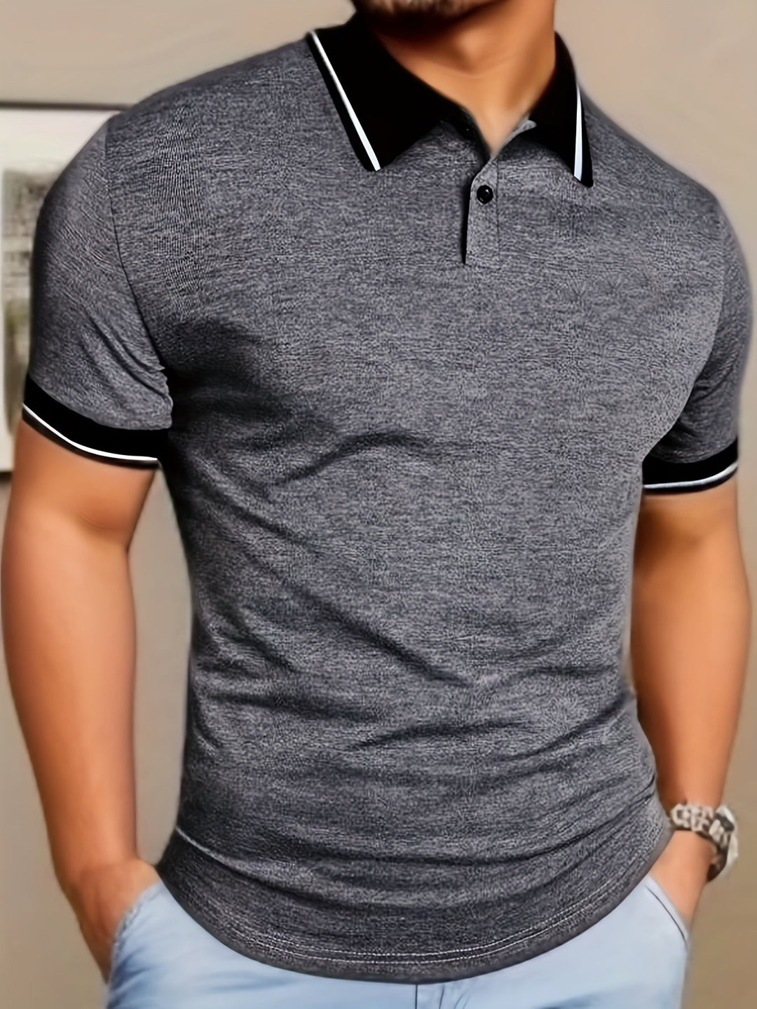 Lässiges Poloshirt